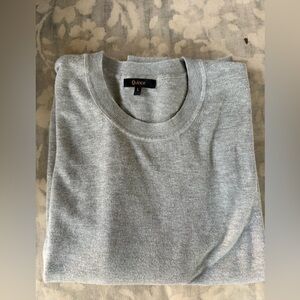 Quince Light Gray Crew Neck Sweater